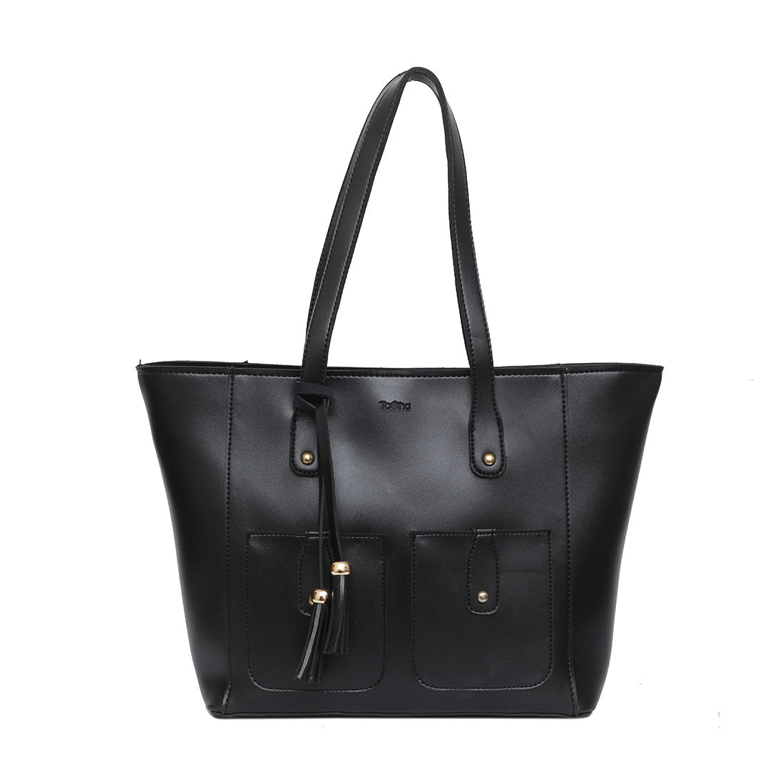 Signature Tote Bag - Black
