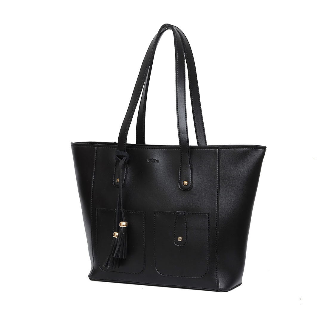 Signature Tote Bag - Black