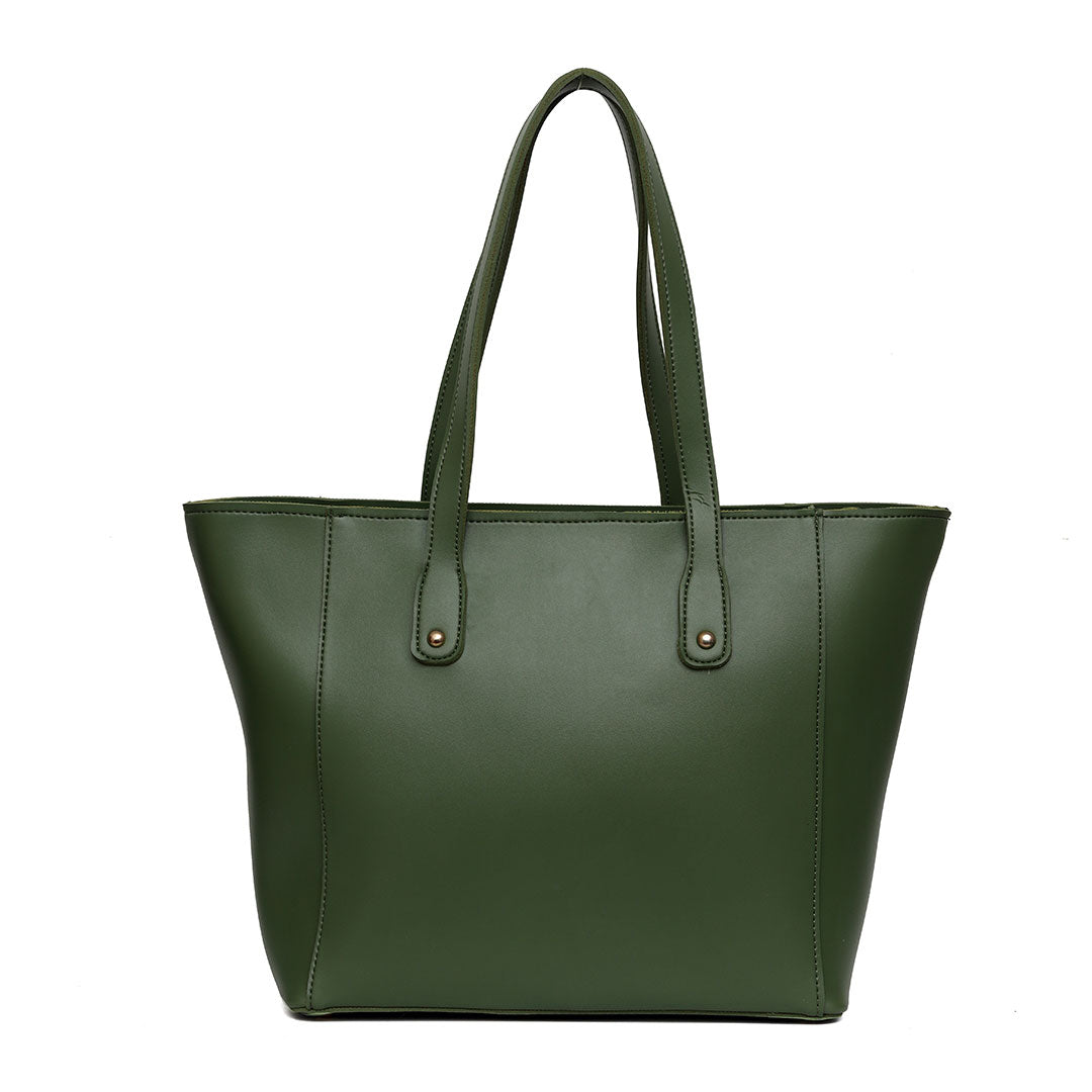 Signature Tote Bag - Green