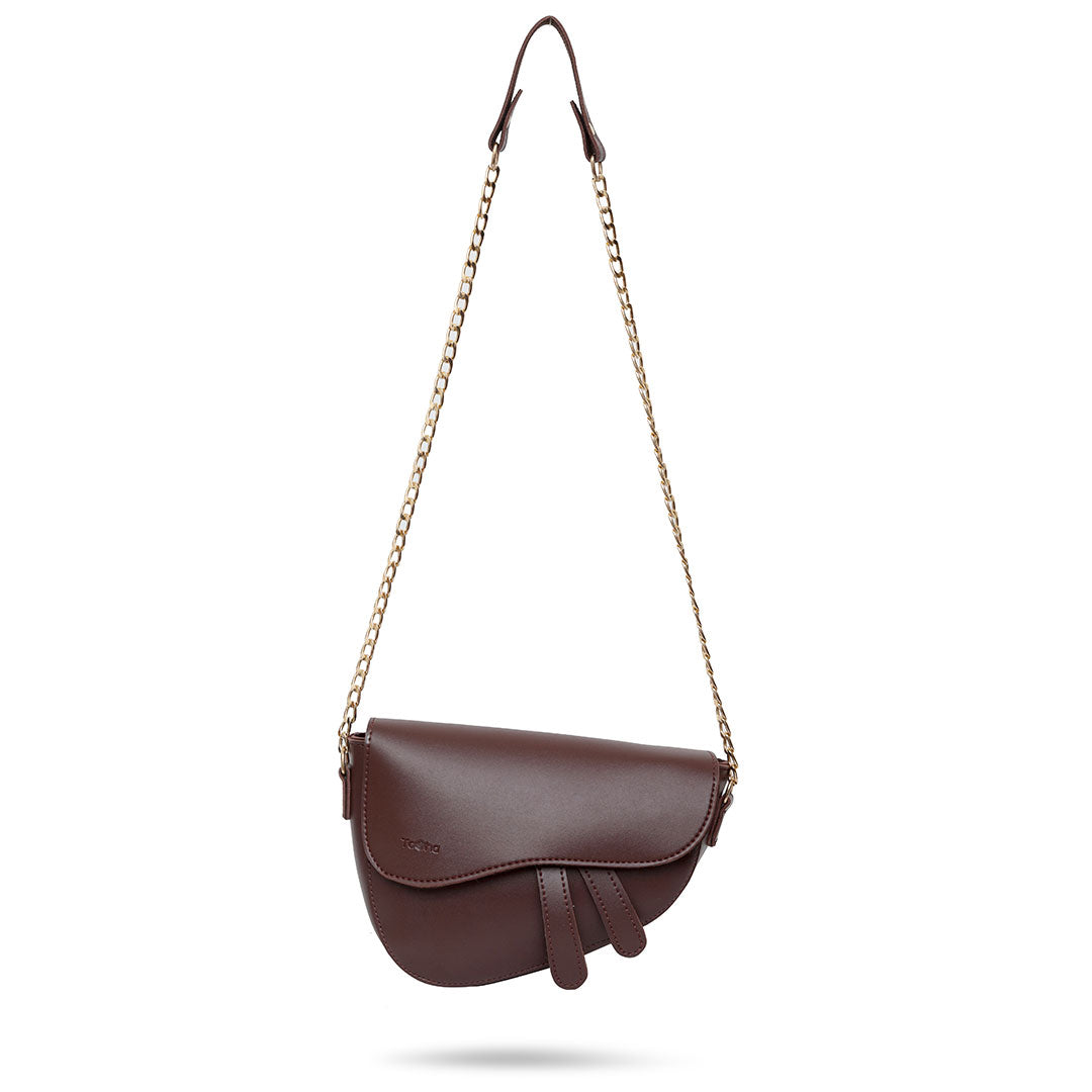 Tasha's Lainy Bag - Chocolate Brown