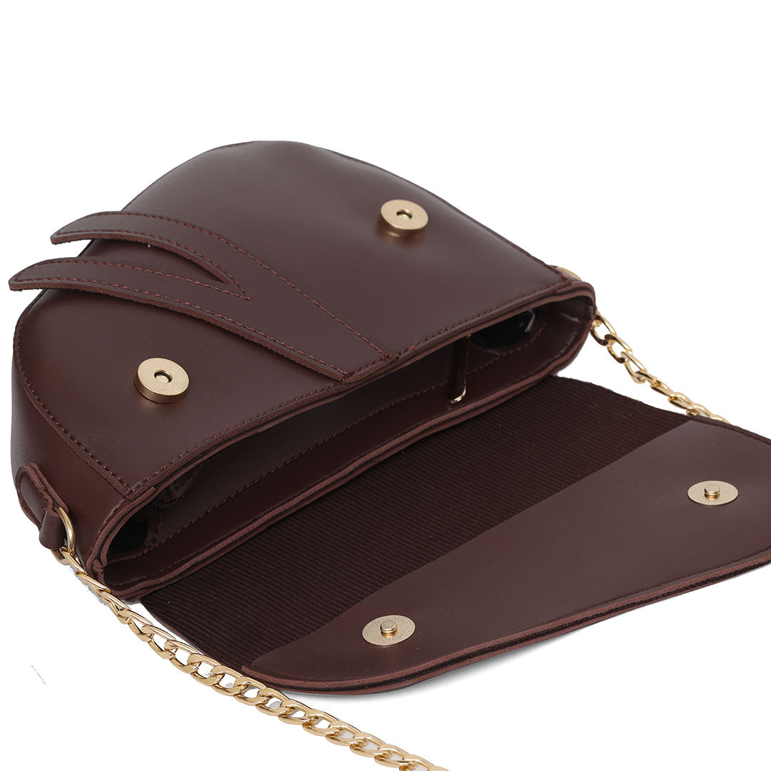 Tasha's Lainy Bag - Chocolate Brown