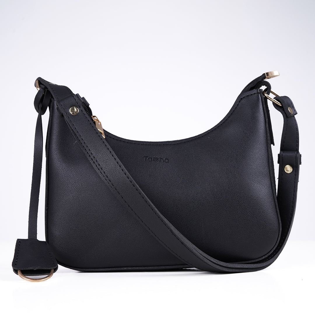 TASHA BAGUETTE - Night Black