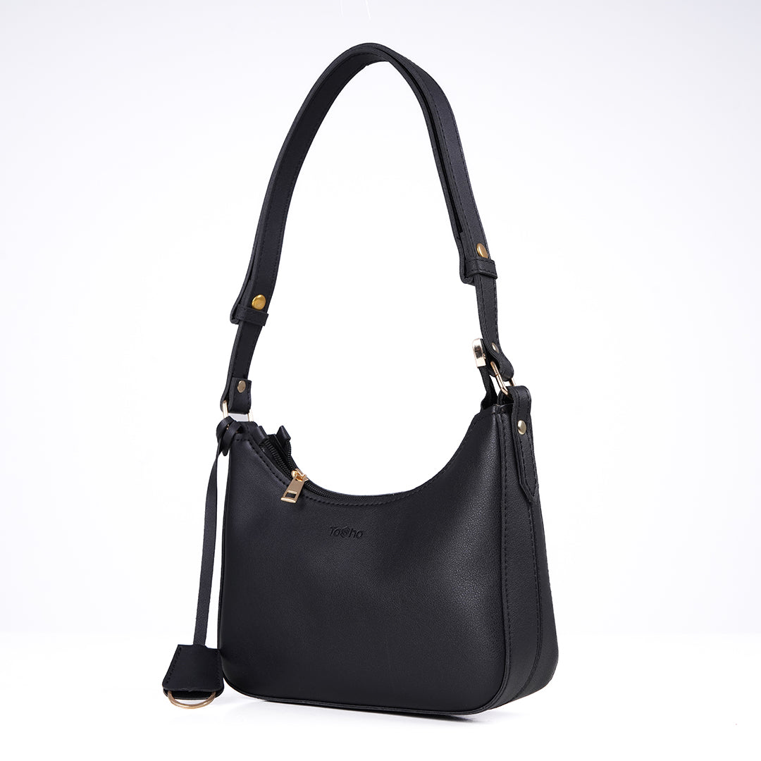 TASHA BAGUETTE - Night Black