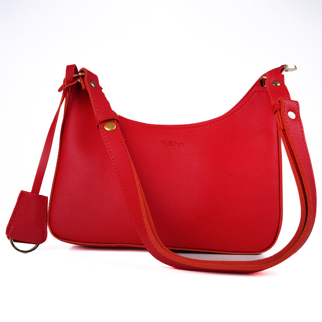 TASHA BAGUETTE - Ruby Red