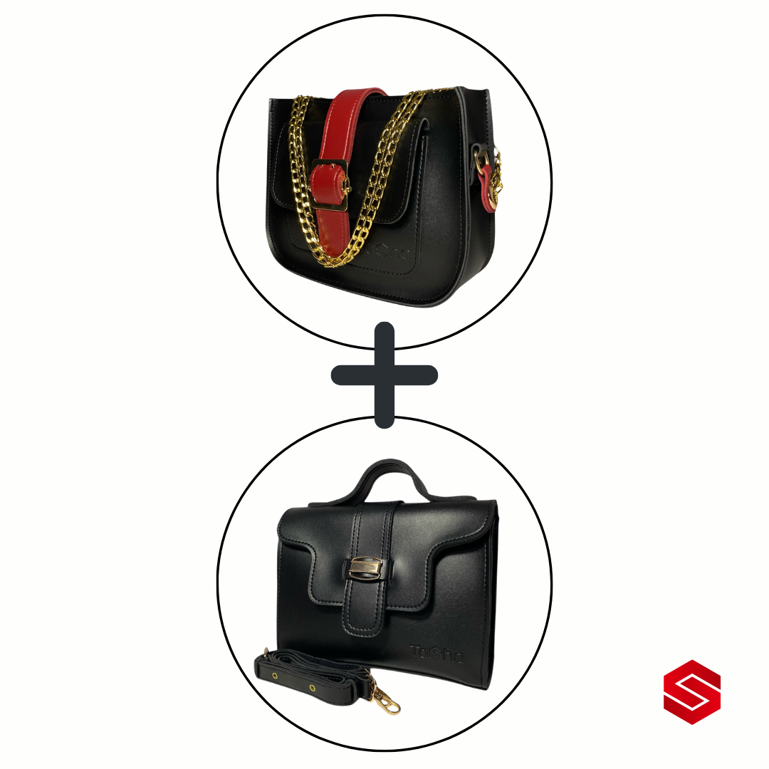 Tasha's (DUO DEAL) - Iconic BLACK + Classic BLACK