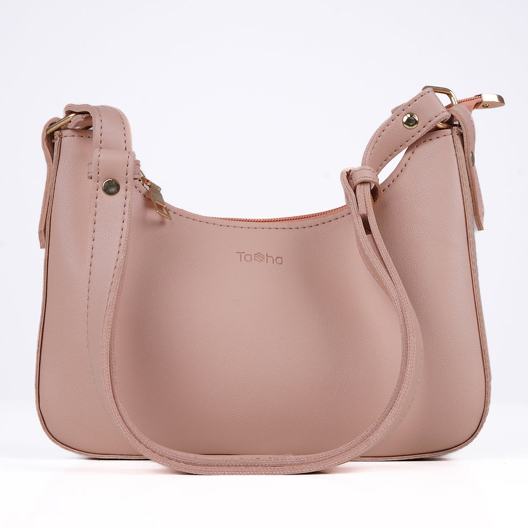 TASHA BAGUETTE - Peach Pink