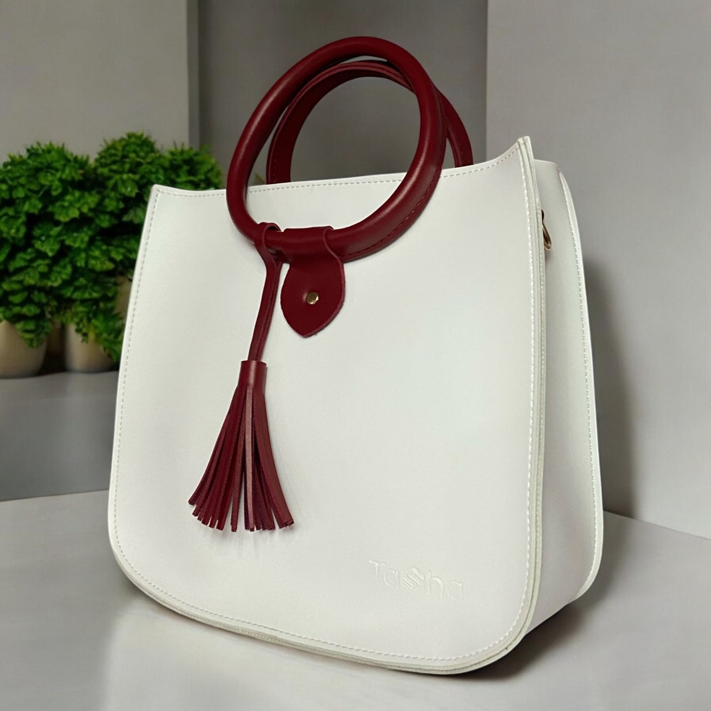 ICONIC Hand Bag (White)