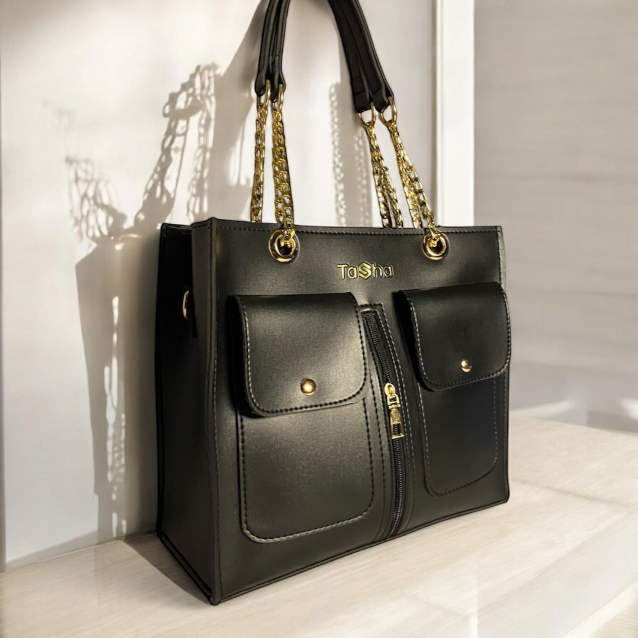 On-The-Go Hand Bag (Black)