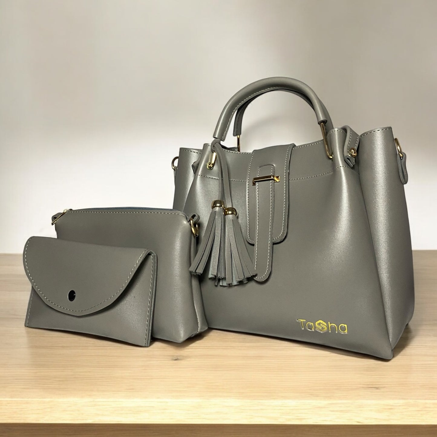 All-in-one - 3PC Bag Set (Grey)
