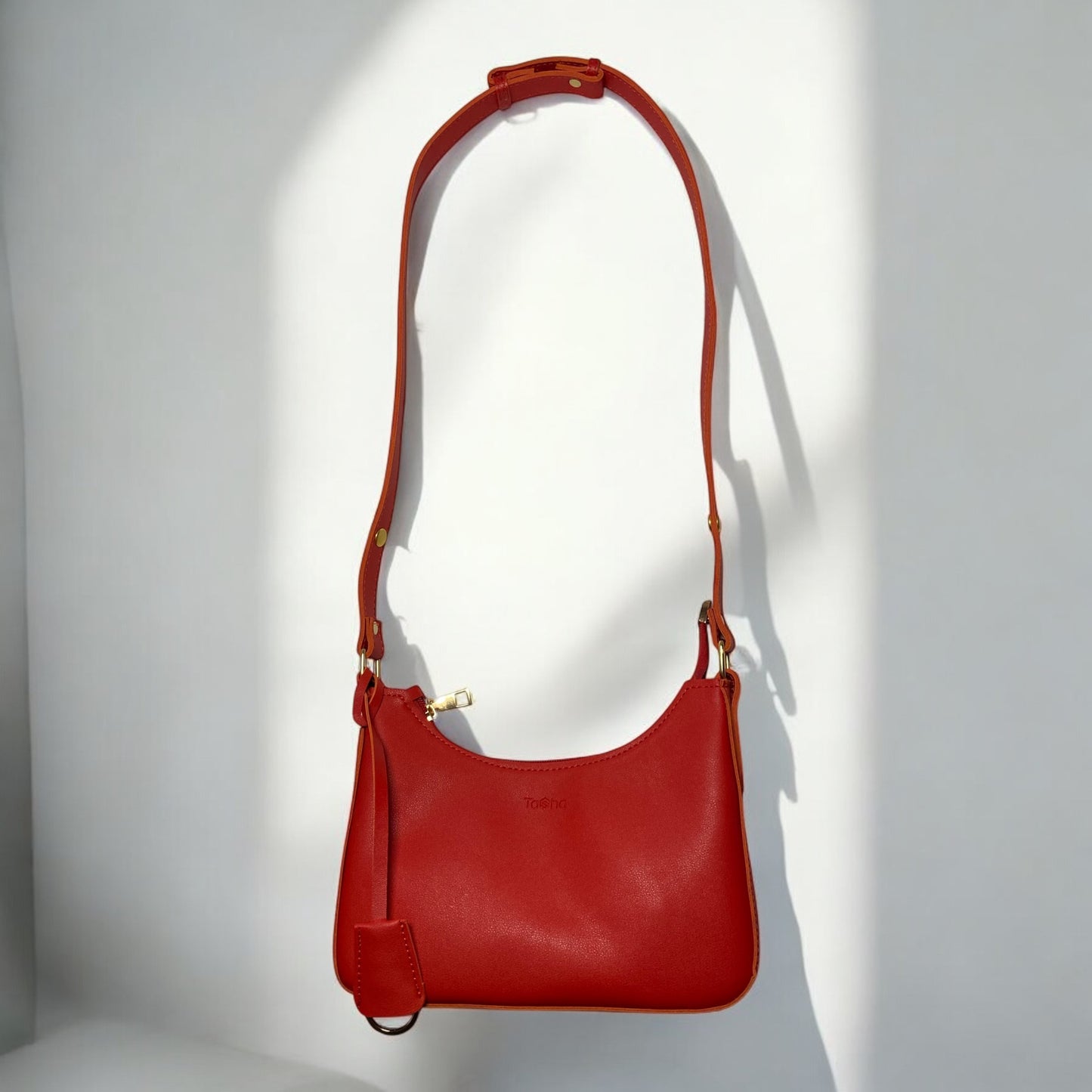 TASHA BAGUETTE - Ruby Red