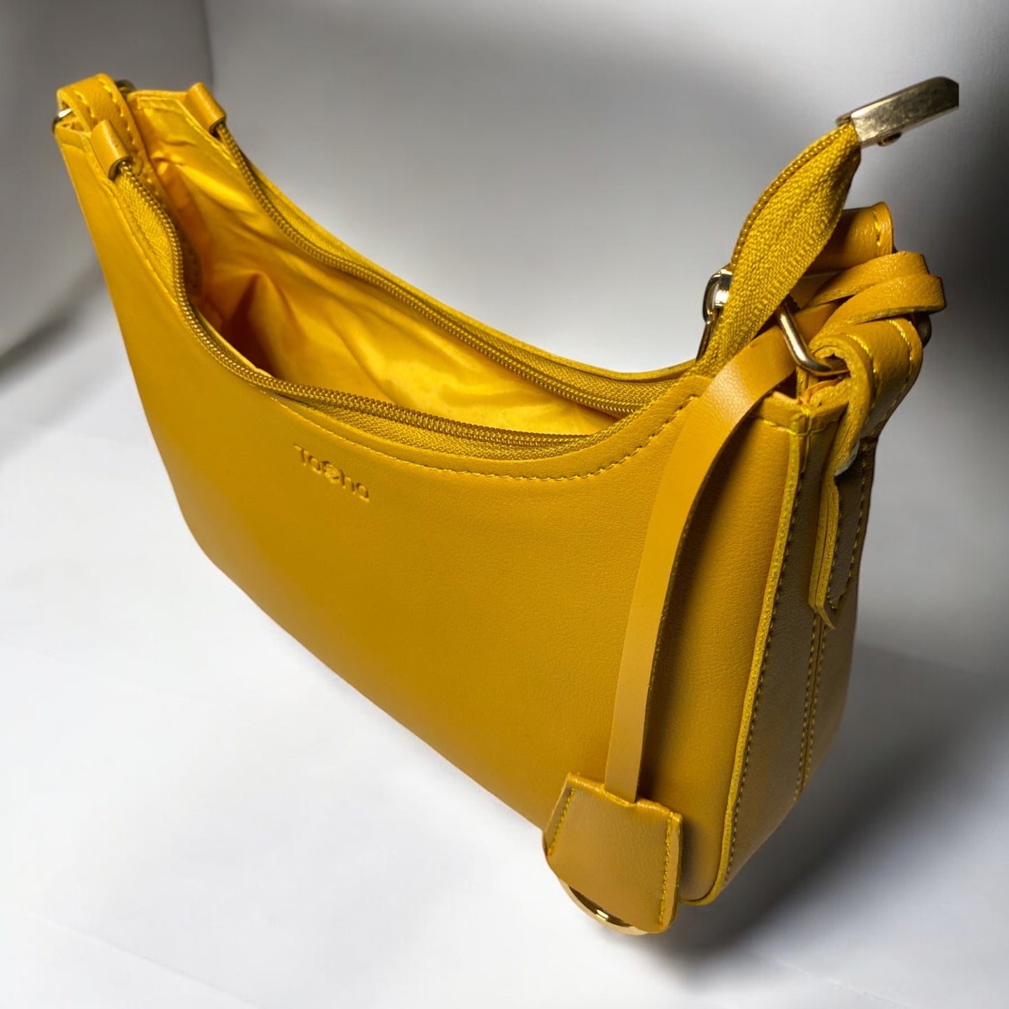 TASHA BAGUETTE - Mustard Yellow