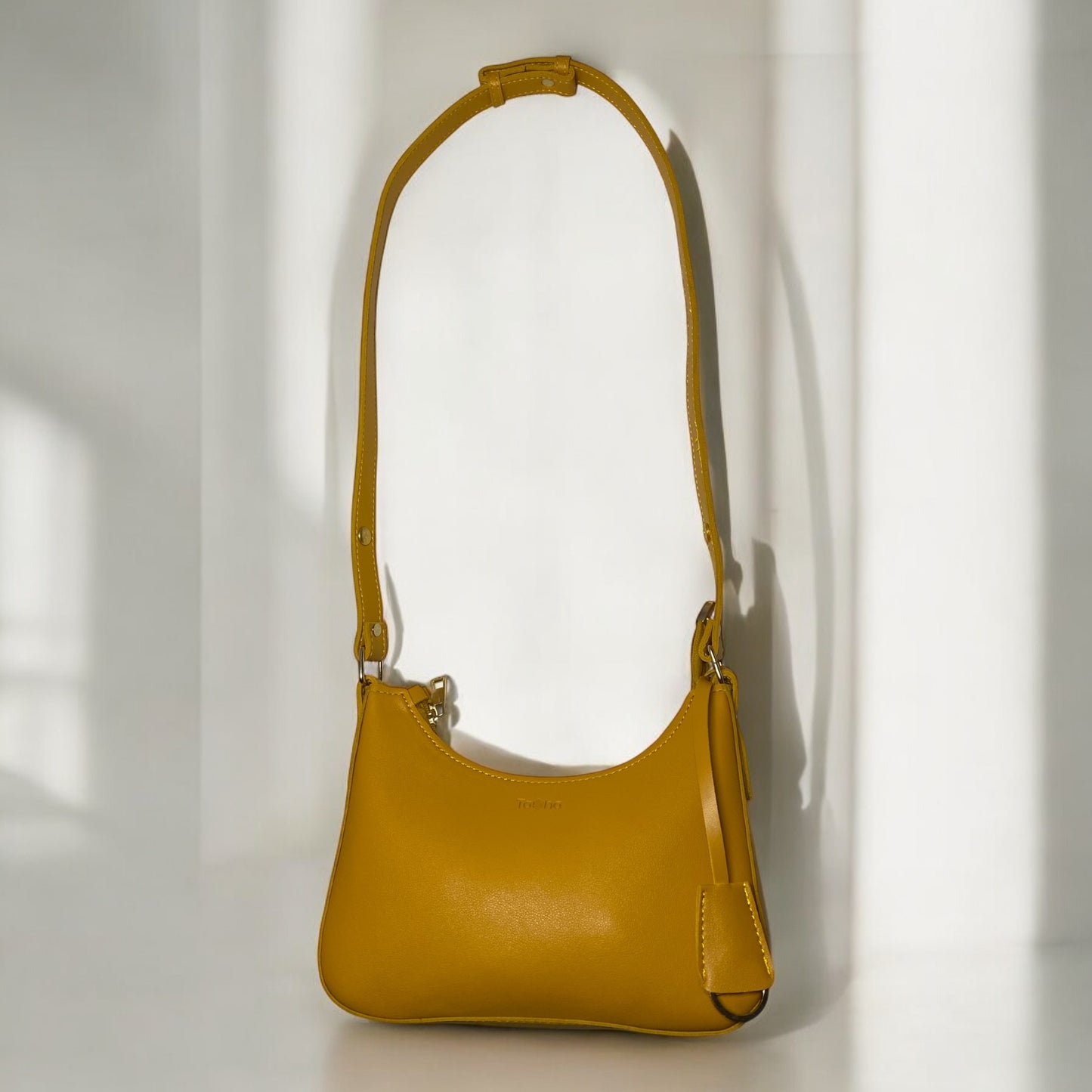 TASHA BAGUETTE - Mustard Yellow