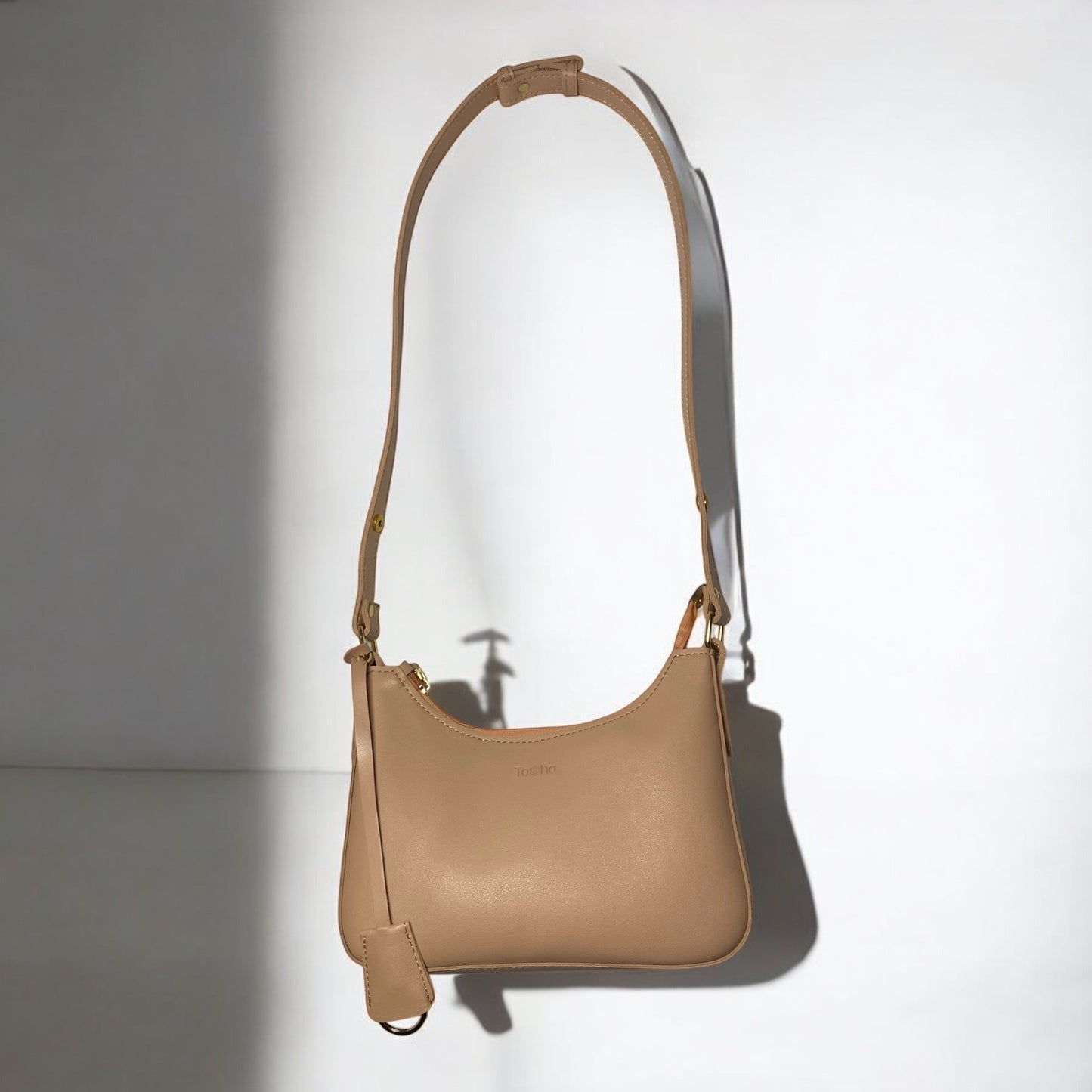 TASHA BAGUETTE - Peach Pink