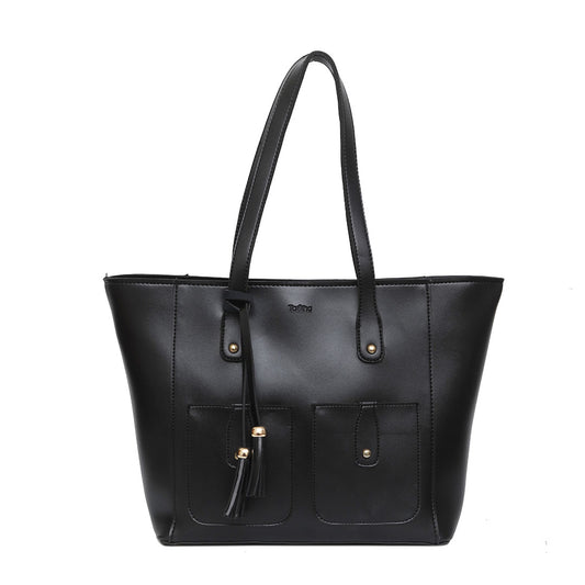 Signature Tote Bag - Black