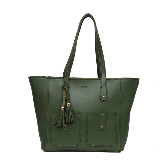 Signature Tote Bag - Green