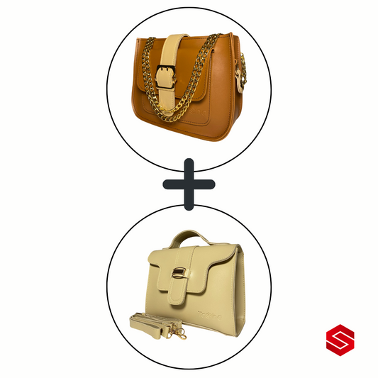 Tasha's (DUO DEAL) - Iconic BROWN + Classic BEIGE