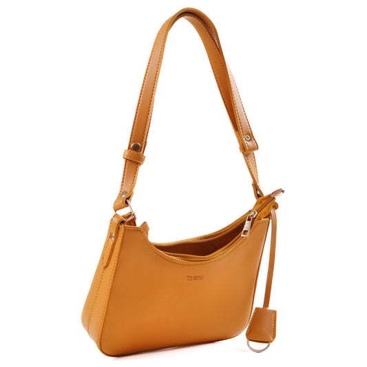 TASHA BAGUETTE - Mustard Yellow