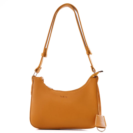 TASHA BAGUETTE - Mustard Yellow