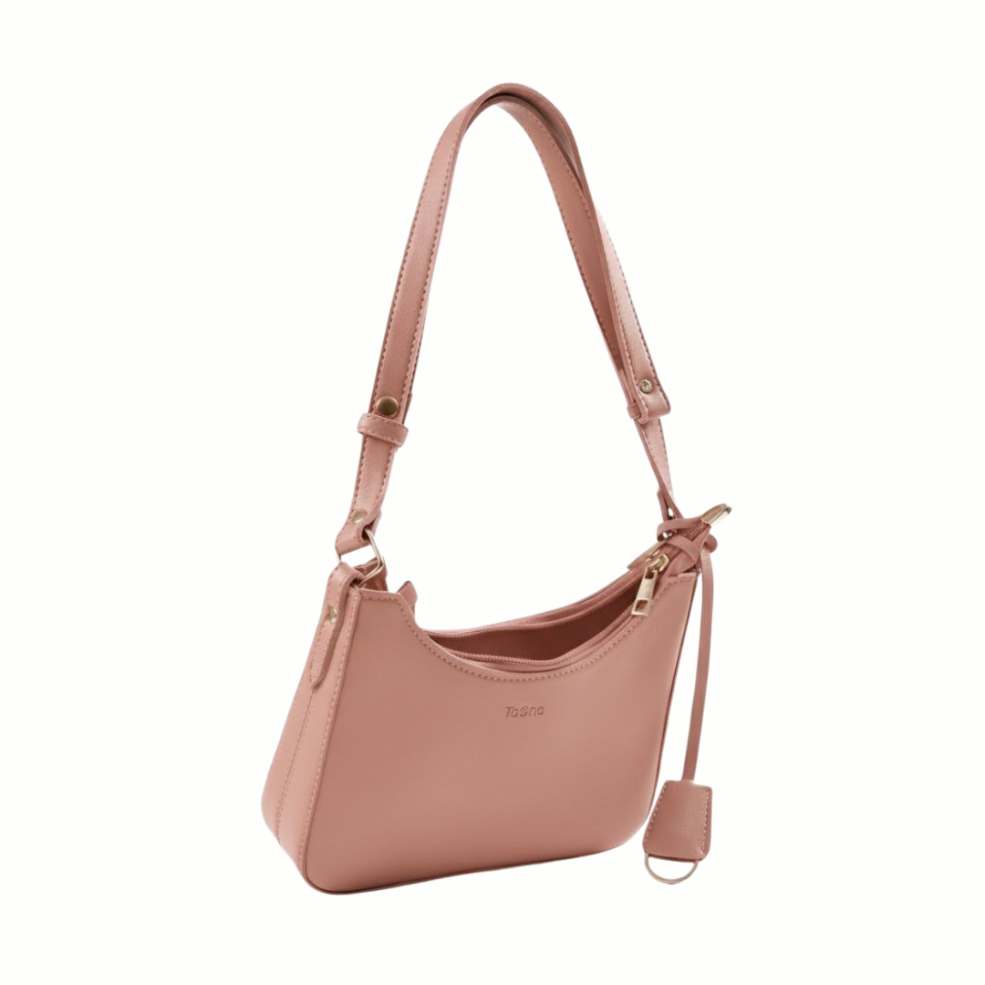 TASHA BAGUETTE -  Peach Pink