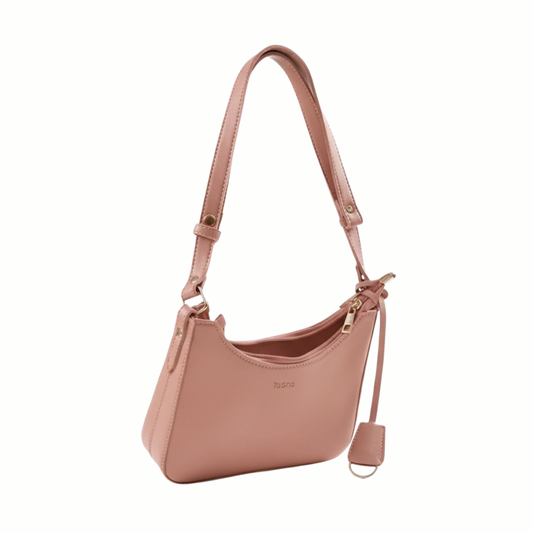 TASHA BAGUETTE -  Peach Pink