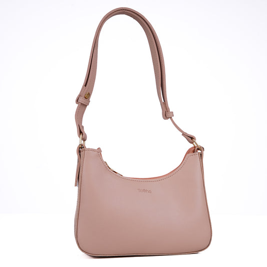TASHA BAGUETTE -  Peach Pink