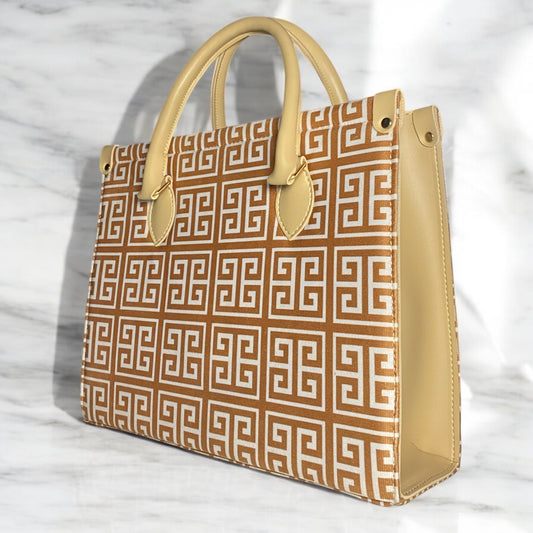 Roshan Premium Tote Bag - Beige