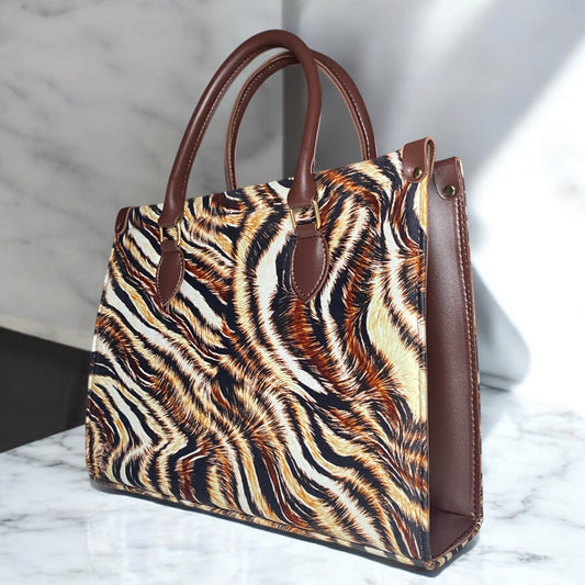 Roshan Premium Tote Bag - Brown