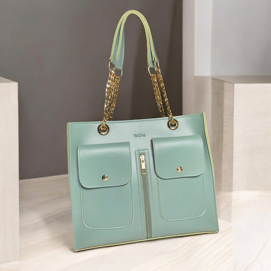 On-The-Go Handbag - Pastel Green